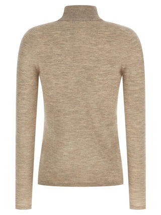 Beige Cashmere Cardigan