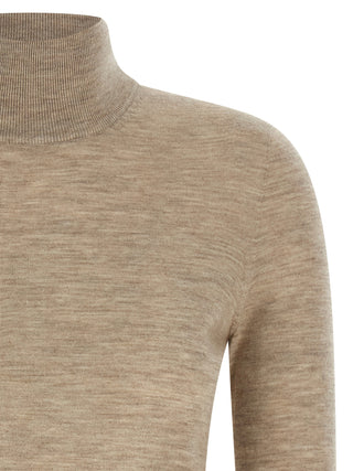 Beige Cashmere Cardigan