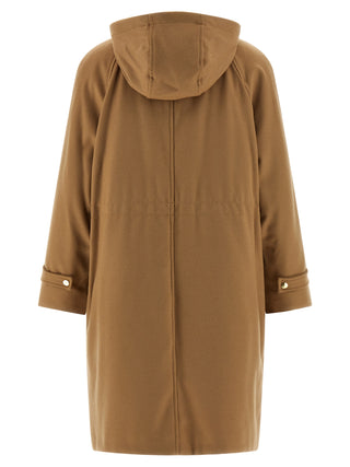 Beige Polyamide Parka