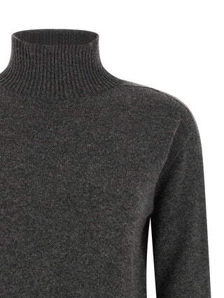 Gray Cashmere Cardigan