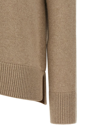 Beige Cashmere Cardigan