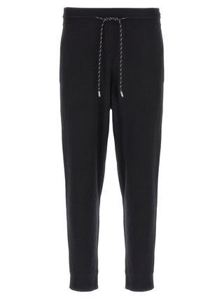 Black Cotton Joggers (Workout Pants)