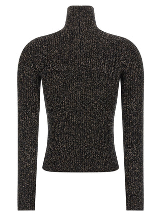 Black Wool Cardigan