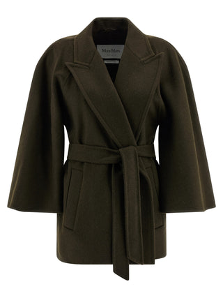 Bicolor Wool Coat