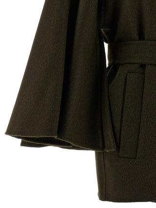 Bicolor Wool Coat