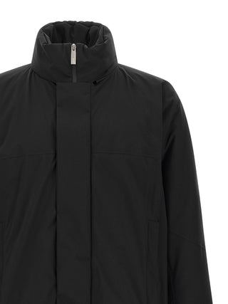 Black Polyamide Shell Jacket