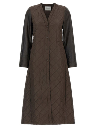 Brown Polyamide Coat