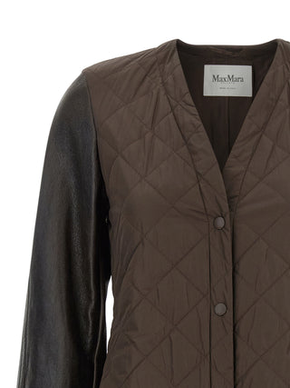 Brown Polyamide Coat