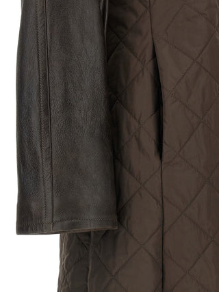 Brown Polyamide Coat