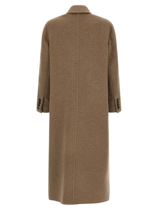 Beige Cashmere Coat