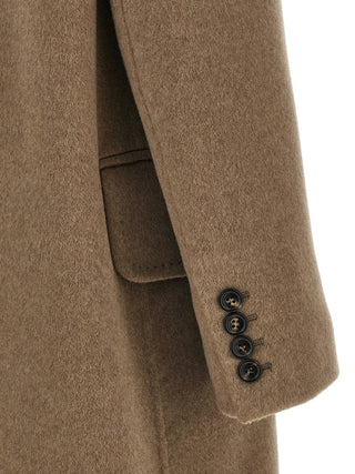 Beige Cashmere Coat