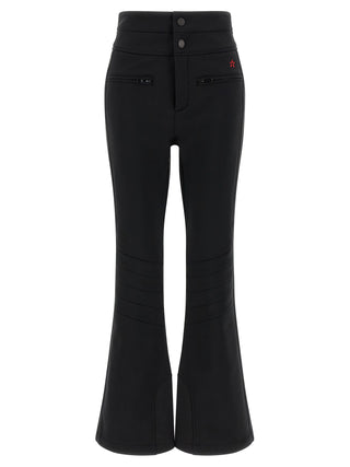 Black Nylon Athletic Pants