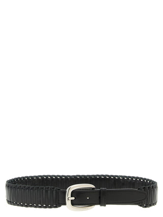 Black Cowhide Regular Belt