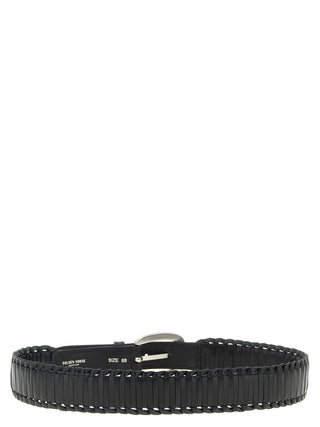 Black Cowhide Regular Belt