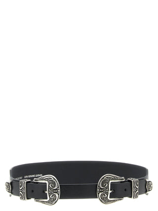 Black Cowhide Regular Belt