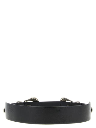 Black Cowhide Regular Belt