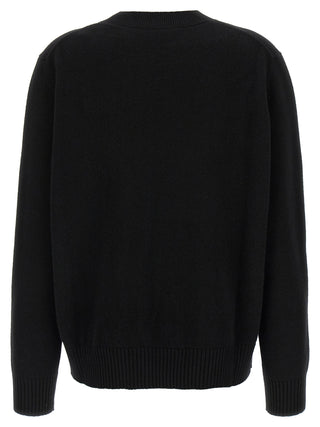 Black Wool Cardigan