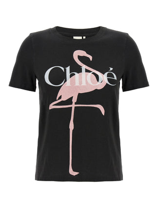 Black Cotton T-Shirt