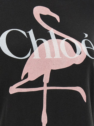 Black Cotton T-Shirt