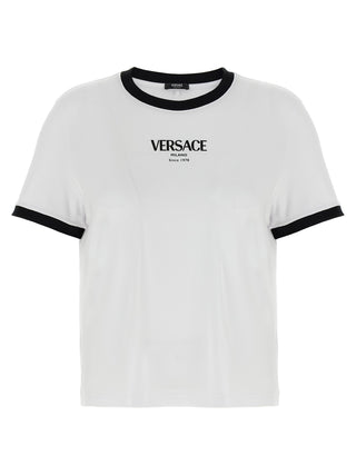 Bicolor Viscose T-Shirt