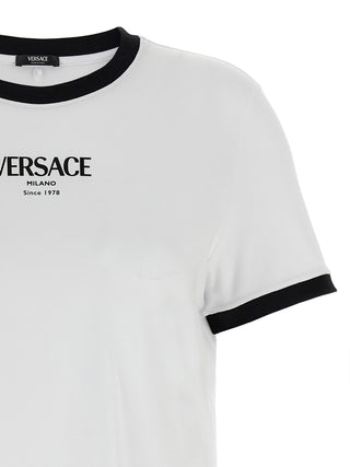 Bicolor Viscose T-Shirt