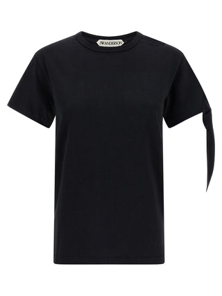 Camiseta de algodón negro
