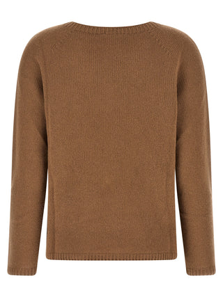 Brown Wool Cardigan