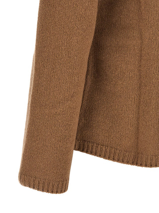 Brown Wool Cardigan