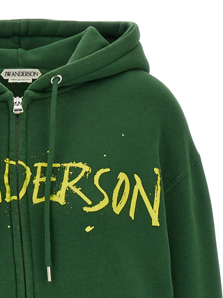 Bicolor Cotton Hoodie