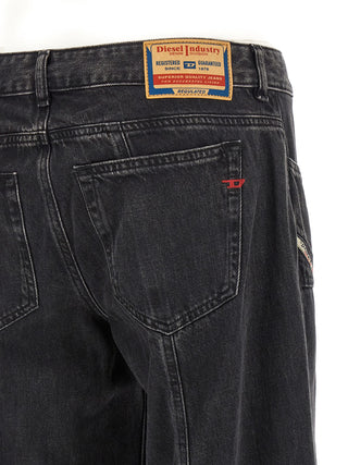 Black Cotton Jeans Denim