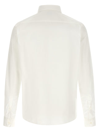 Blusa de algodón blanca