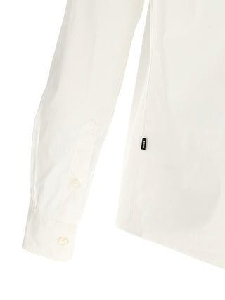 Blusa de algodón blanca