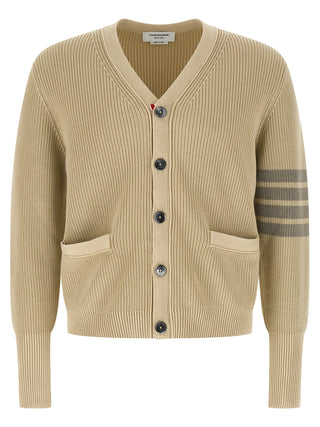 Beige Cotton Cardigan