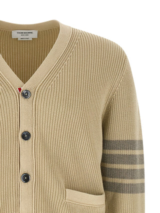 Beige Cotton Cardigan
