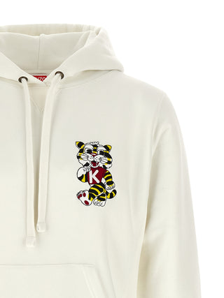 White Cotton Sweatshirt