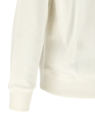 White Cotton Sweatshirt