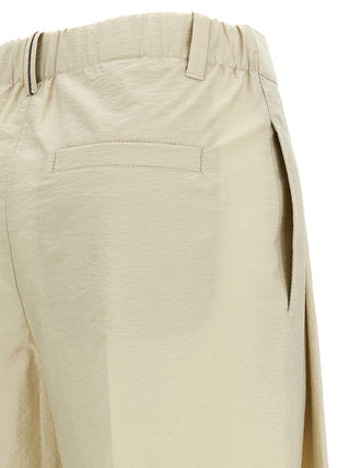 White Cotton Dress Pants