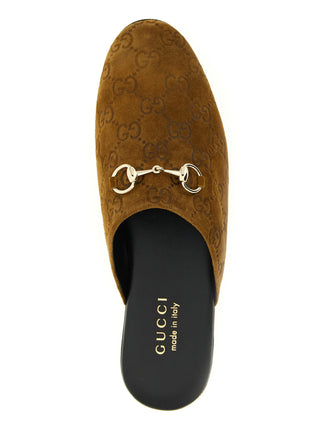 Brown Calfskin Mules