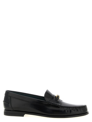 Mocasines Slip-On de Ternera Negra