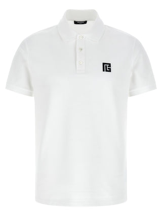 Polo bicolor de algodón