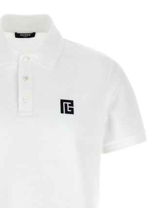Bicolor Cotton Polo Shirt