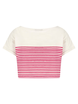 Fuchsia Cotton T-Shirt