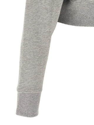 Sudadera gris de algodón
