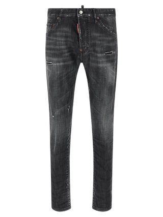 Black Cotton Jeans Denim