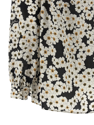Bicolor Silk Blouse