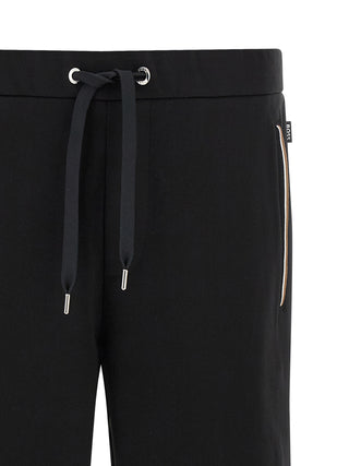 Black Cotton Joggers (Workout Pants)