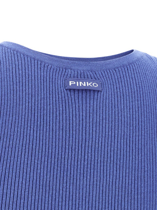 Camisetas sin mangas azules de algodón