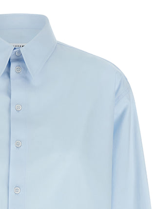 Blue Cotton Blouse
