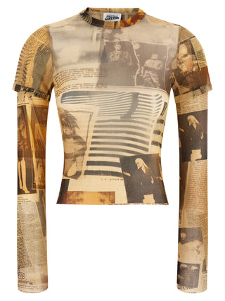 Camiseta multicolor de poliamida