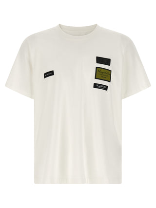 Camiseta de algodón blanca